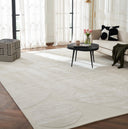 Renwil Mosaico 9'10" x 13'1" Ft Hand Tufted Indoor Rug - Ivory