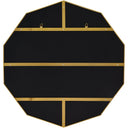 Renwil Cruz 40" Tall Irregular Wall Mirror - Yellow