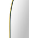 Renwil Beckah 40" Tall Oval Wall Mirror - Yellow