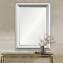 Renwil Hawkwell 40" Tall Rectangle Wall Mirror - Grey