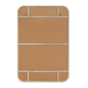 Renwil Vesey 36" Tall Rectangle Wall Mirror - Yellow