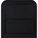 Renwil Luka 40" Tall Irregular Wall Mirror - Black