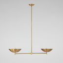 Renwil Waxlow 64.5" Height Ceiling Fixture - Plated Dark Antique Brushed Brass