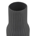Renwil Nocera Indoor Ceramic Stoneware Vase - Matte Black