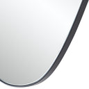 Renwil Gela 36" H x 23" W Wall Mirror - Black