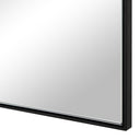 Renwil Loutro 36" H x 22" W Wall Mirror - Black