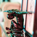 Renwil Mortal Indoor Aluminum Statue - Matte Black