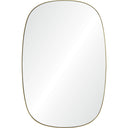 Renwil Gallegos 36" Tall Rectangle Wall Mirror - Yellow