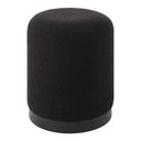 Renwil Castillo Indoor Boucle Ottoman - Black