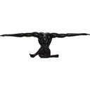 Renwil Mortal Indoor Aluminum Statue - Matte Black