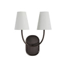 Renwil Megara 15.5" Height Wall Sconce - Brown