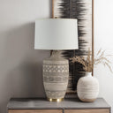Everren Charlize 30.5" Height Table Lamp - Beige With Wash