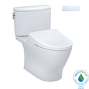 TOTO Washlet+ Nexus Two Piece Elongated 1.28 GPF Toilet with Auto Flush S7A Contemporary Bidet Seat