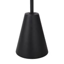 Renwil Cooke 65 - 75" Tall Matte Black Floor Lamp with Shade
