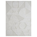 Renwil Mosaico 9'10" x 13'1" Ft Hand Tufted Indoor Rug - Ivory