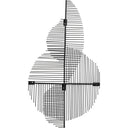 Renwil Brenner 27.8" Wide Wall Art - Black Powder