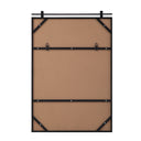 Renwil Titel 36" Tall Rectangular Mirror - Matte Black