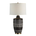 Everren Ceniza 30.5" Height Table Lamp - Black with Wash