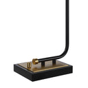 Everren Perlato 28" Height Table Lamp - Matte Black