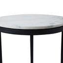 Renwil Arryn Indoor Cast Aluminum Side Table - Black