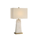 Everren Nisrine 28" Height Table Lamp - Off-White With Gold