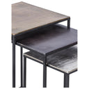 Renwil Threefold Indoor Aluminum Table - Antique Brass