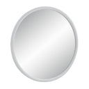 Renwil Porpoise 36" Tall Round Mirror - Matte White