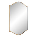 Renwil Florianne 36" Tall Rectangular Arch Mirror - Champagne