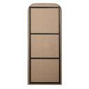 Renwil Samia 72" H x 30" W Wall Mirror - Grey