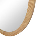 Renwil Noto 40" H x 40" W Wall Mirror - Brown
