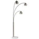 Everren Aguillard 87.5" Height Floor Lamp - Brushed Nickel