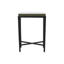 Renwil Aria Indoor Cast Aluminum Side Table - Black