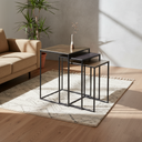 Renwil Threefold Indoor Aluminum Table - Antique Brass