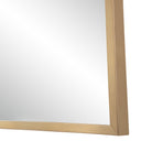 Renwil Ariadne 42" Tall Rectangular Mirror - Burnished Brass
