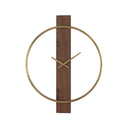 Renwil Avigail Wall Clock - Antique Brushed Brass