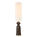 Everren Pixel 66.75" Height Floor Lamp - Brown Wash