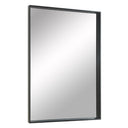Renwil Annalise 45" Tall Rectangle Wall Mirror - Black
