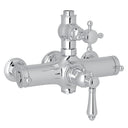 Polished Chrome / Metal Cross Handle