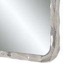 Renwil Pollonia 36" H x 24" W Wall Mirror - Grey