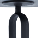 Renwil Ery x Indoor Cast Aluminum Side Table - Matte Black