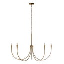 Renwil Luzon 90" Height Ceiling Fixture - Plated Dark Antique Brushed Brass