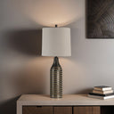 Everren Azzurra 33.5" Height Table Lamp - Dark Brown
