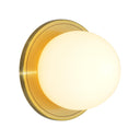 Renwil Hugos 6.5" Length Wall Sconce - Etched White