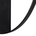 Renwil Romy Indoor Iron Wall Clock - Matte Black
