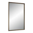 Renwil Sandcastle 36" Tall Rectangular Mirror - Antique Brushed Brass
