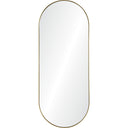 Renwil Marius 60" Tall Oval Full Length Mirror - Yellow