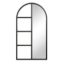 Renwil Trellis 69.75" H x 38" W Wall Mirror - Black