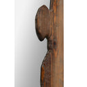 Renwil Conni x 50" Tall Rectangle Wall Mirror - Brown