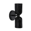 Renwil Alessia 11.2" Powder Coated Matte Black 2-Light Wall Sconce