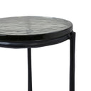 Renwil Avila Indoor Cast Aluminum Side Table - Black